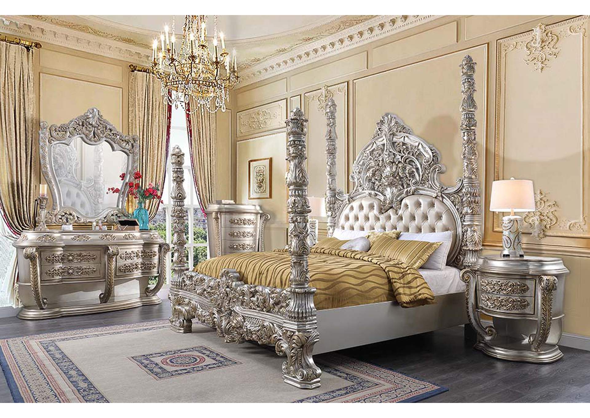 Danae Eastern King Bed,Acme