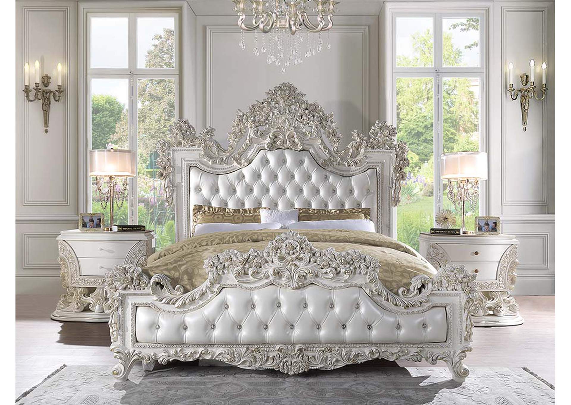 Adara Eastern King Bed,Acme