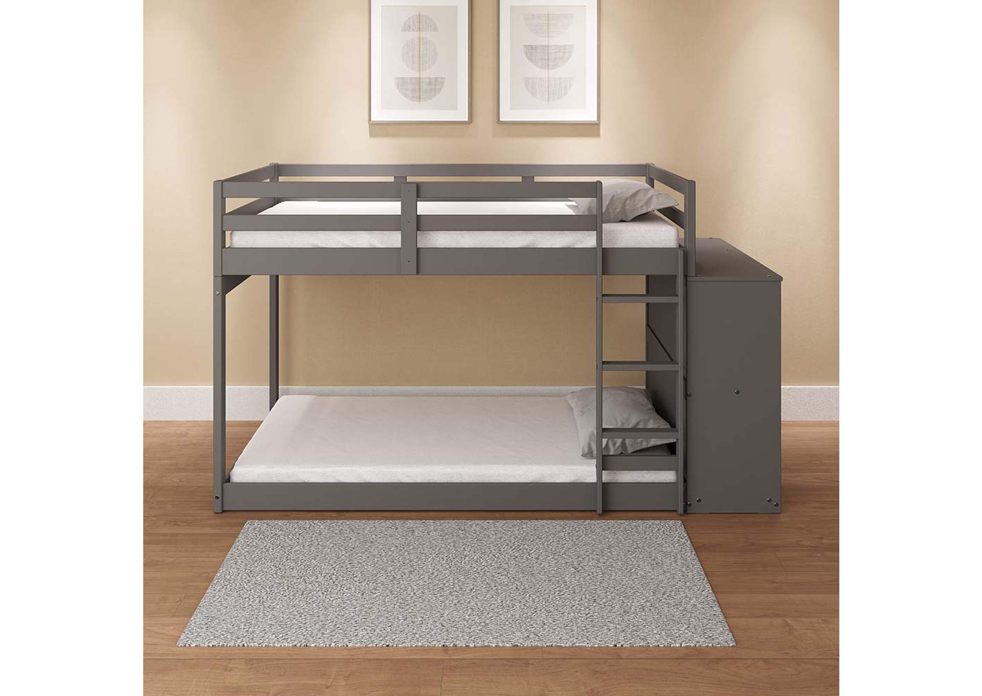 Gaston Twin/Twin Bunk Bed,Acme