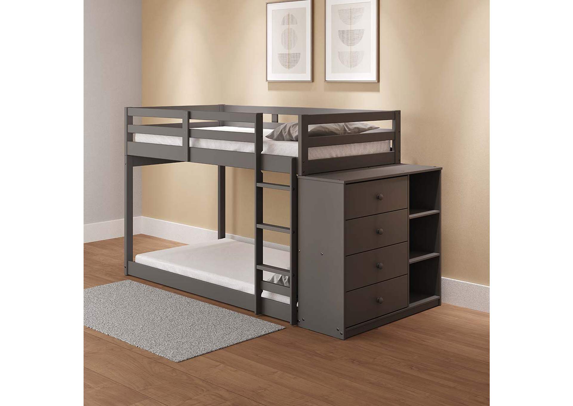 Gaston Twin/Twin Bunk Bed,Acme