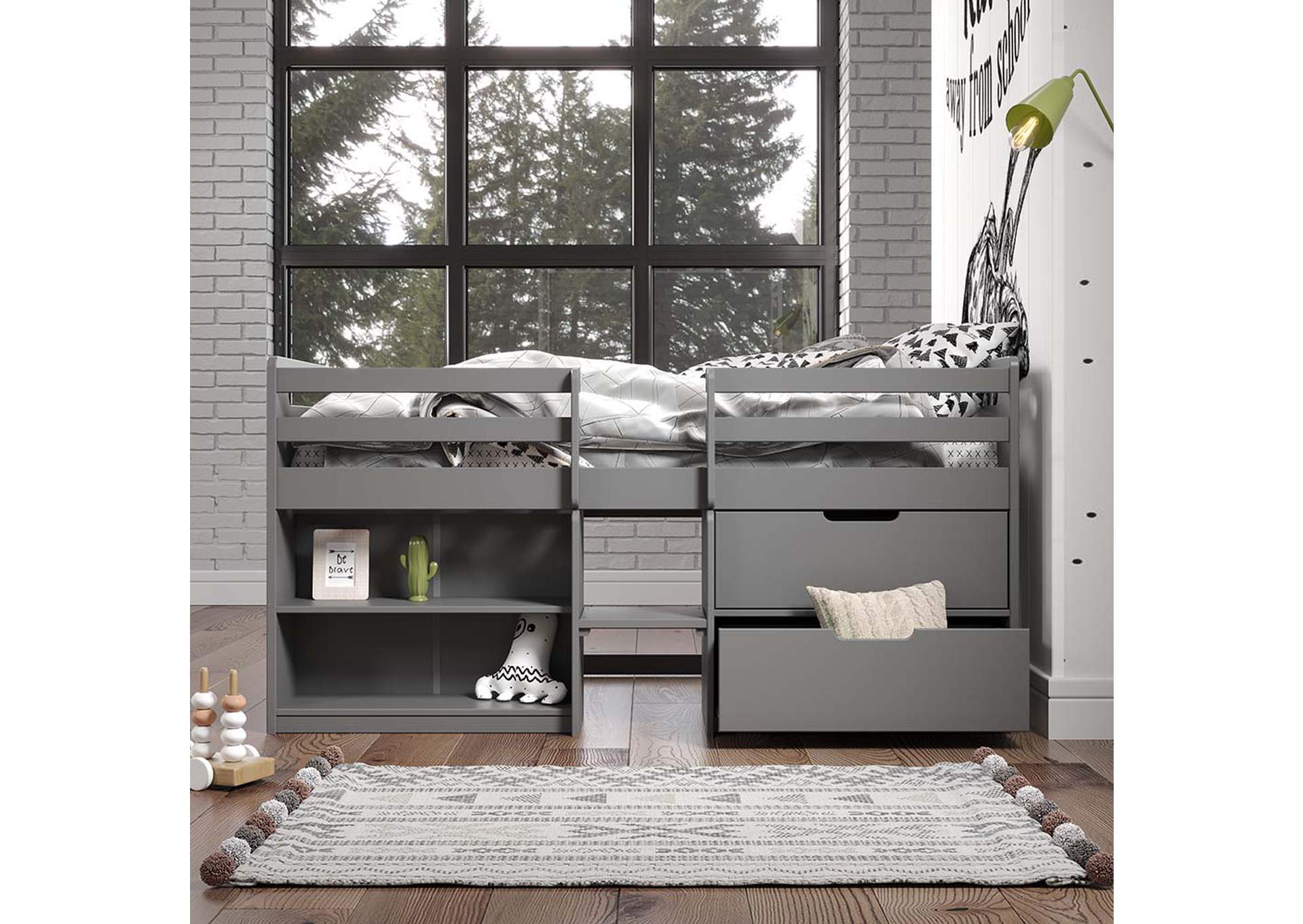Fabiana Twin Loft Bed,Acme