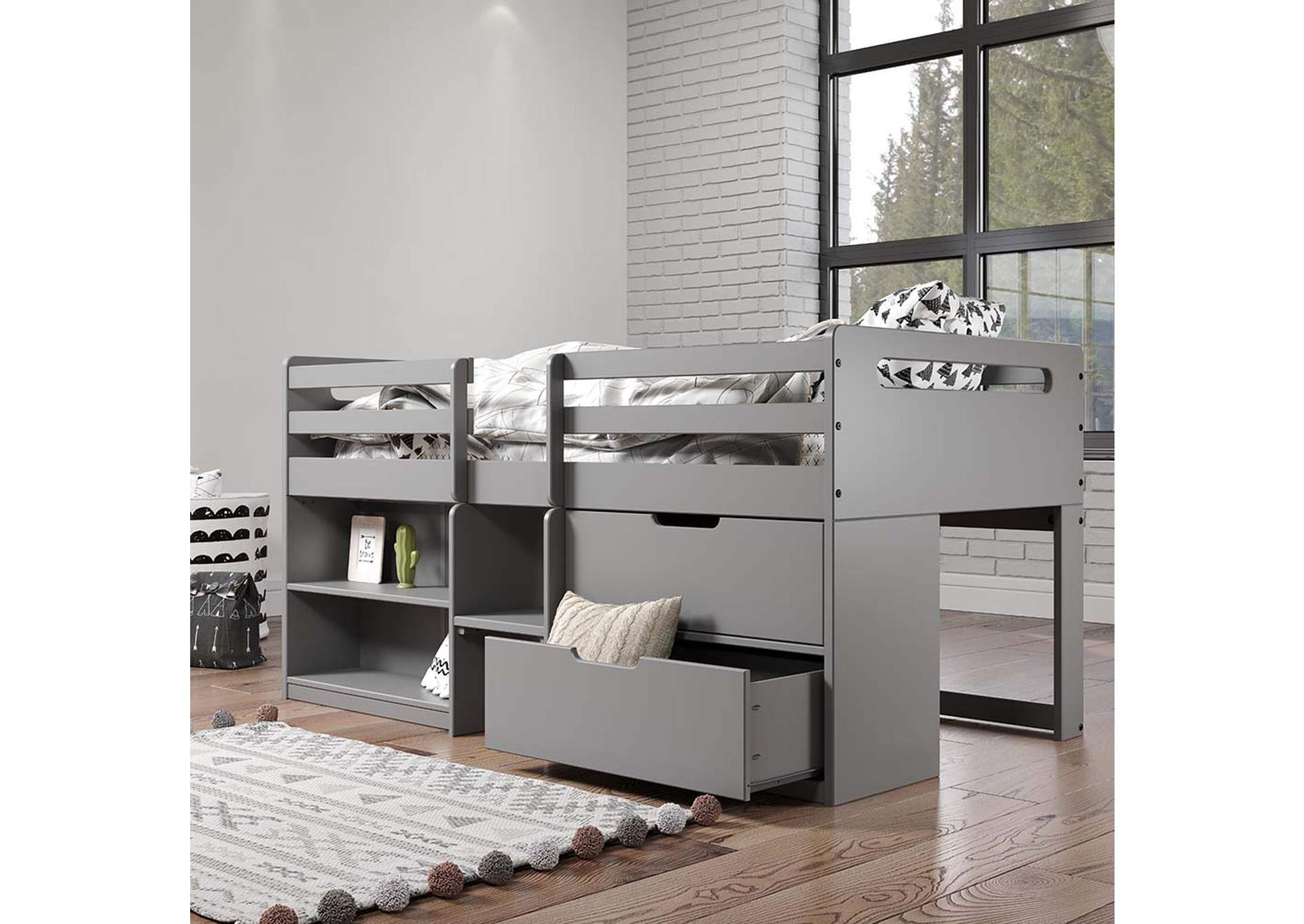 Fabiana Twin Loft Bed,Acme