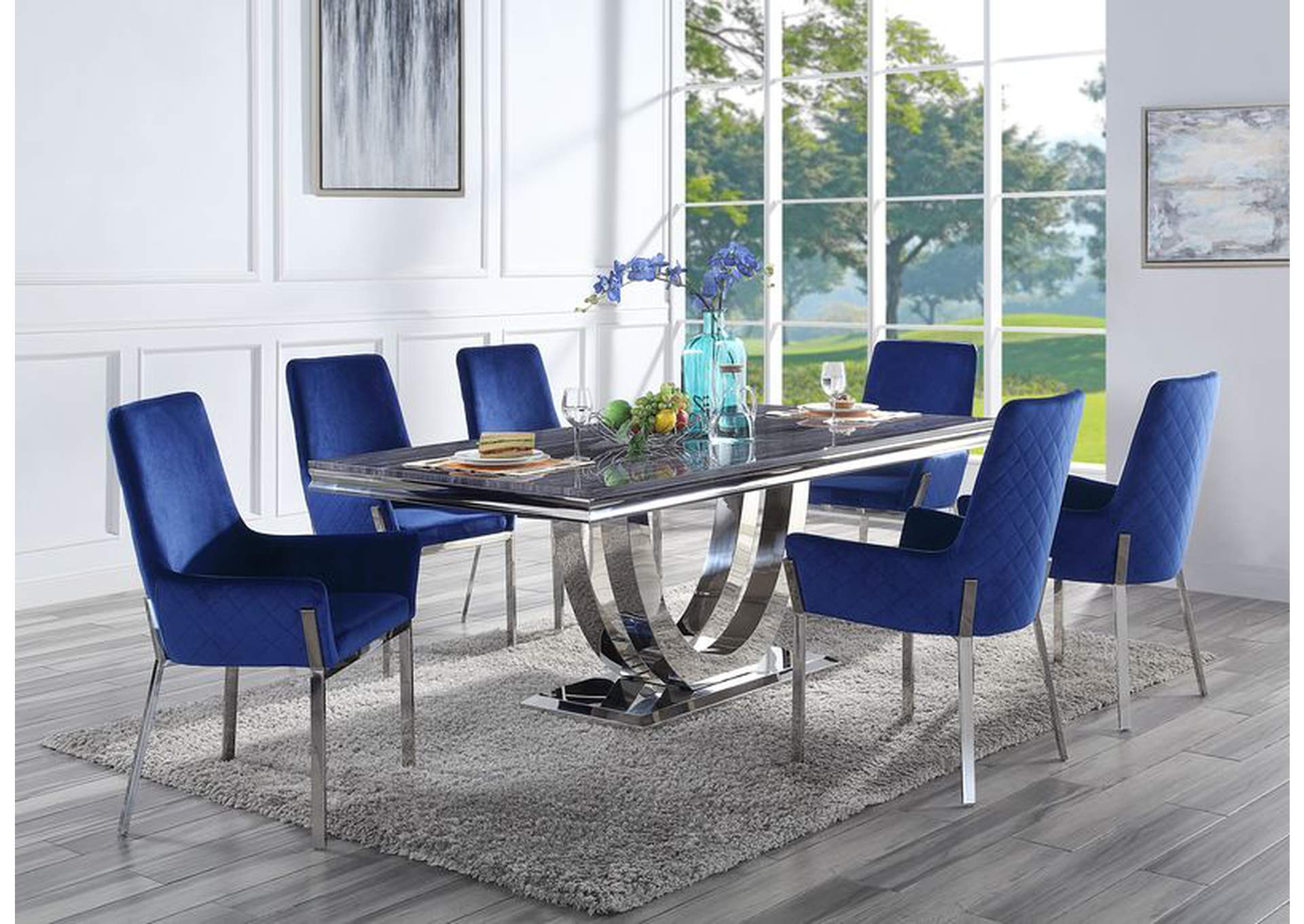 Cambrie Side Chair (2Pc),Acme