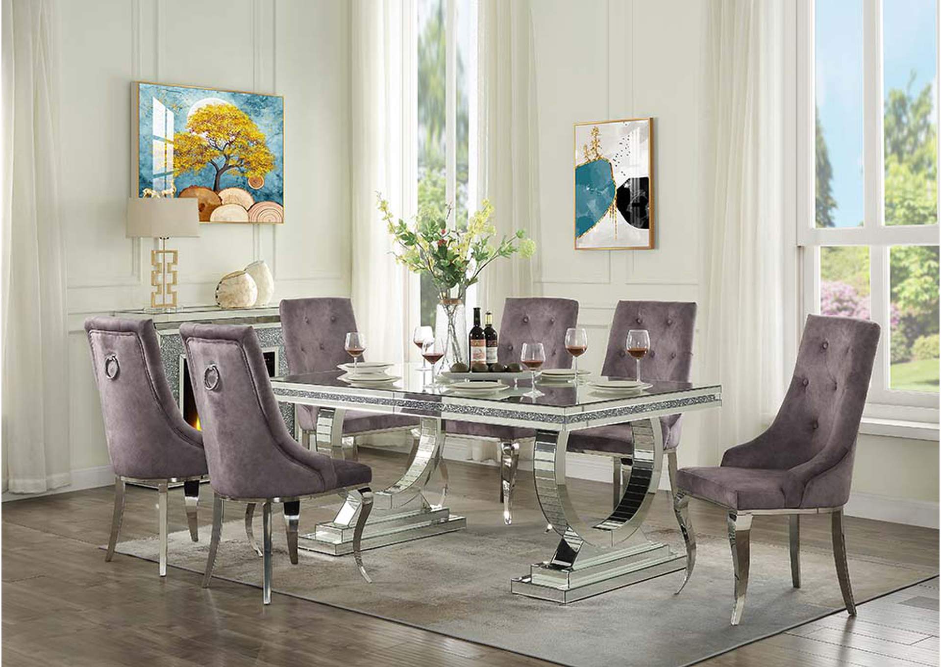 Noralie Dining Table,Acme