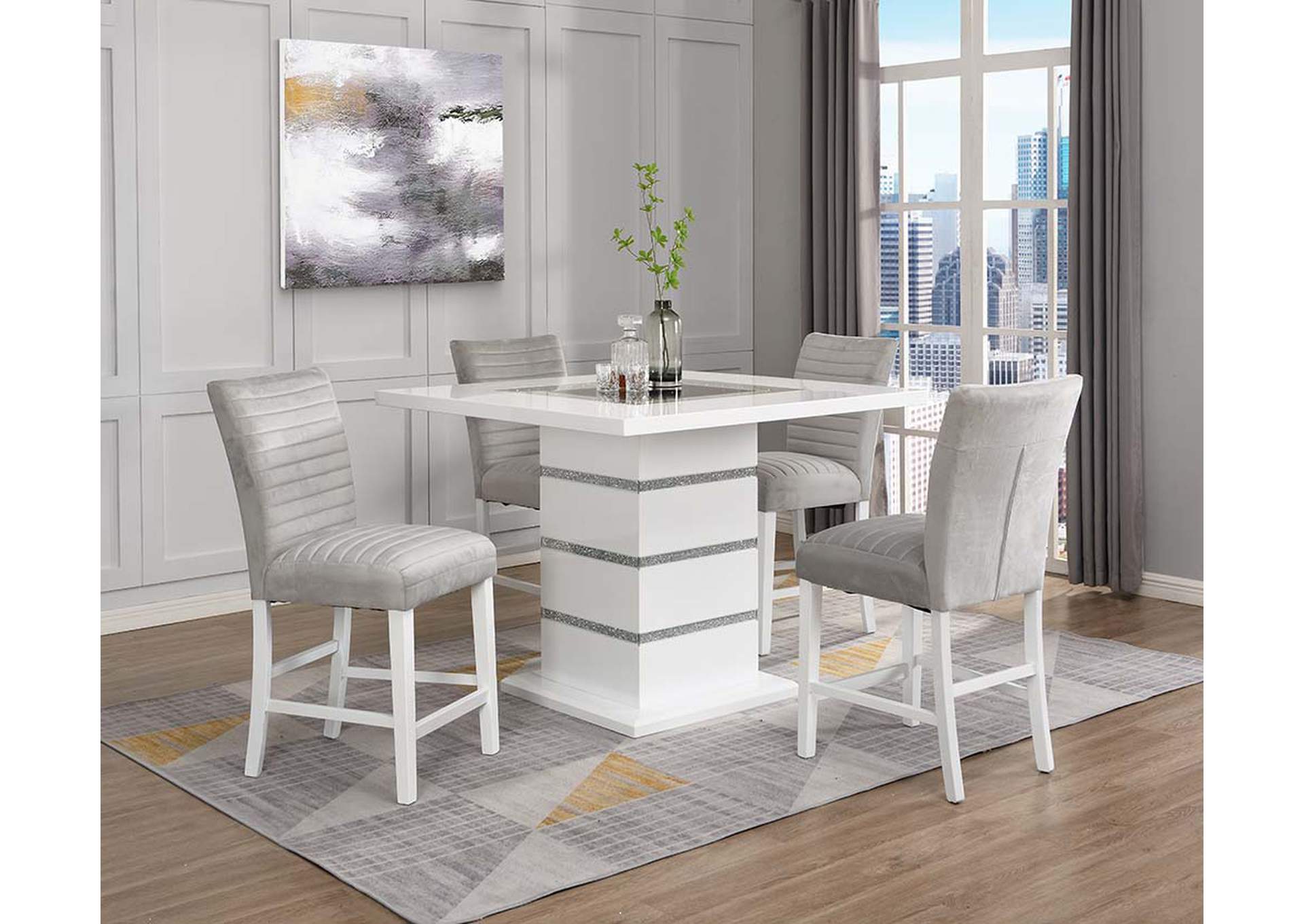 Elizaveta Counter Height Table,Acme