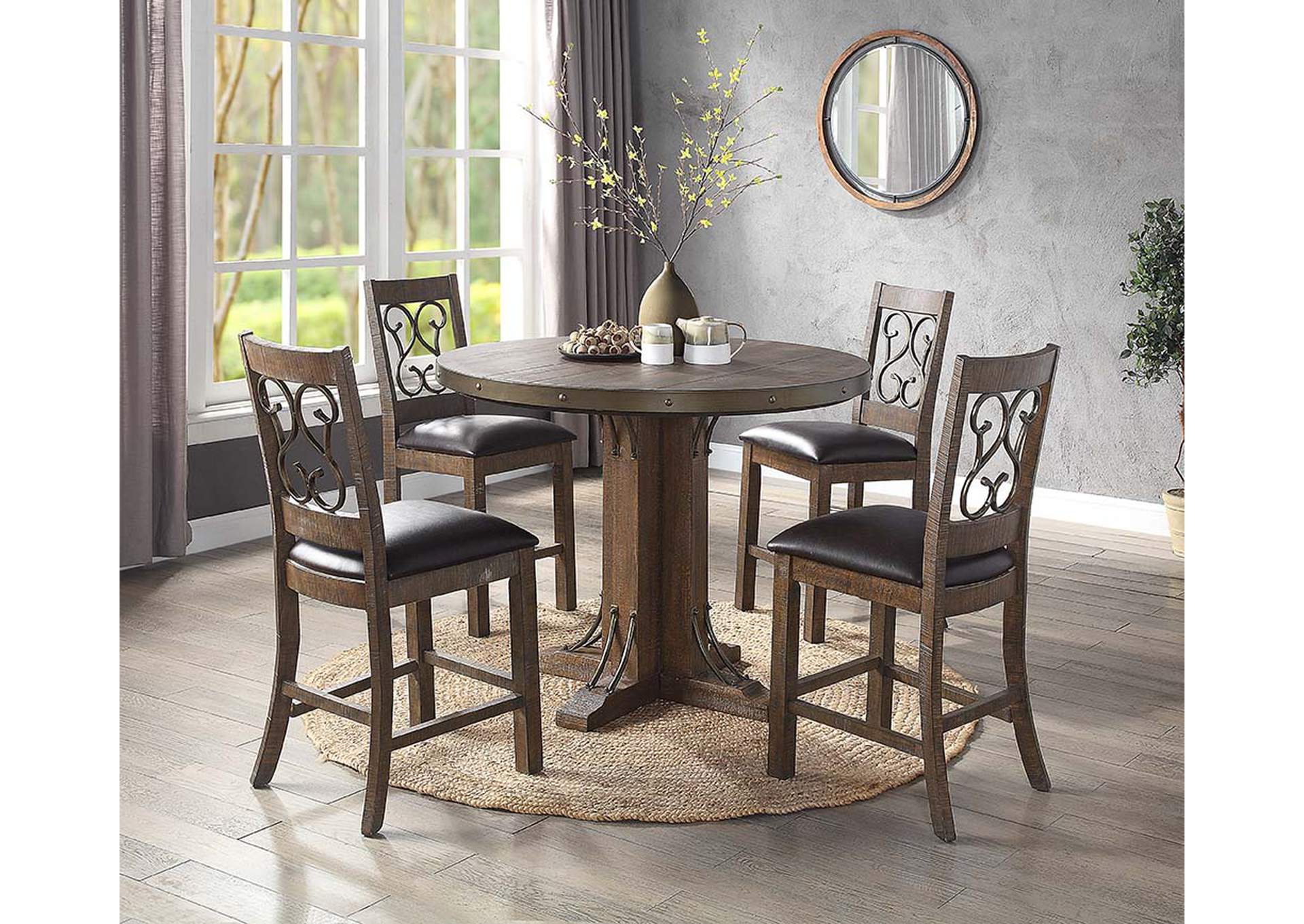 Raphaela Counter Height Table,Acme