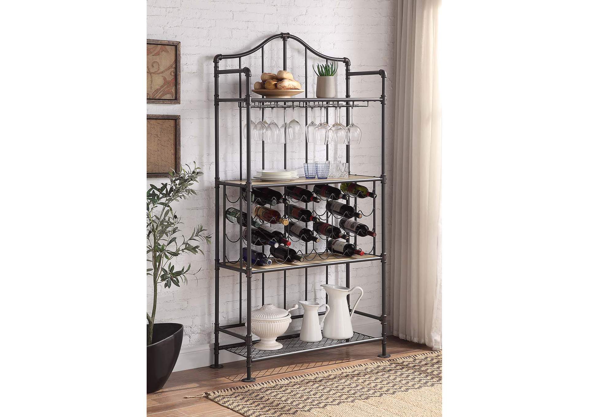 Edina Wine Cabinet,Acme