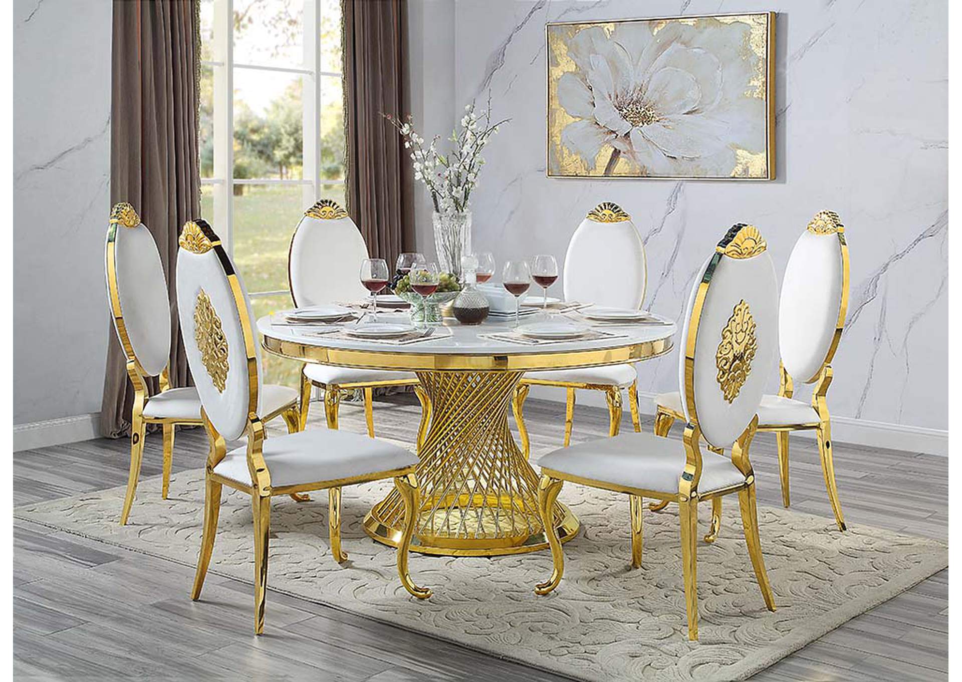 Fallon Dining Table,Acme