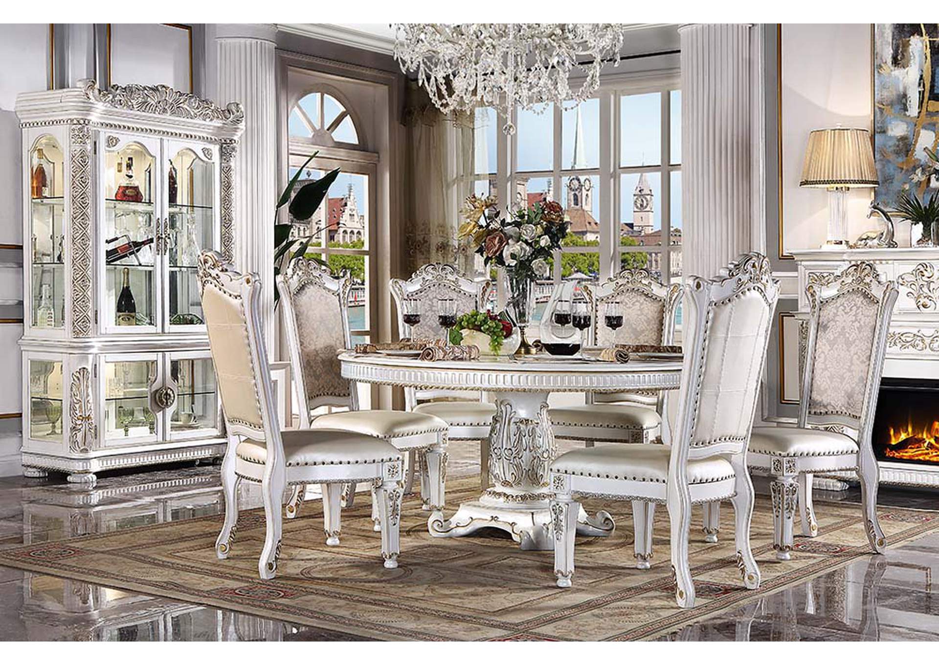 Vendom Dining Table,Acme
