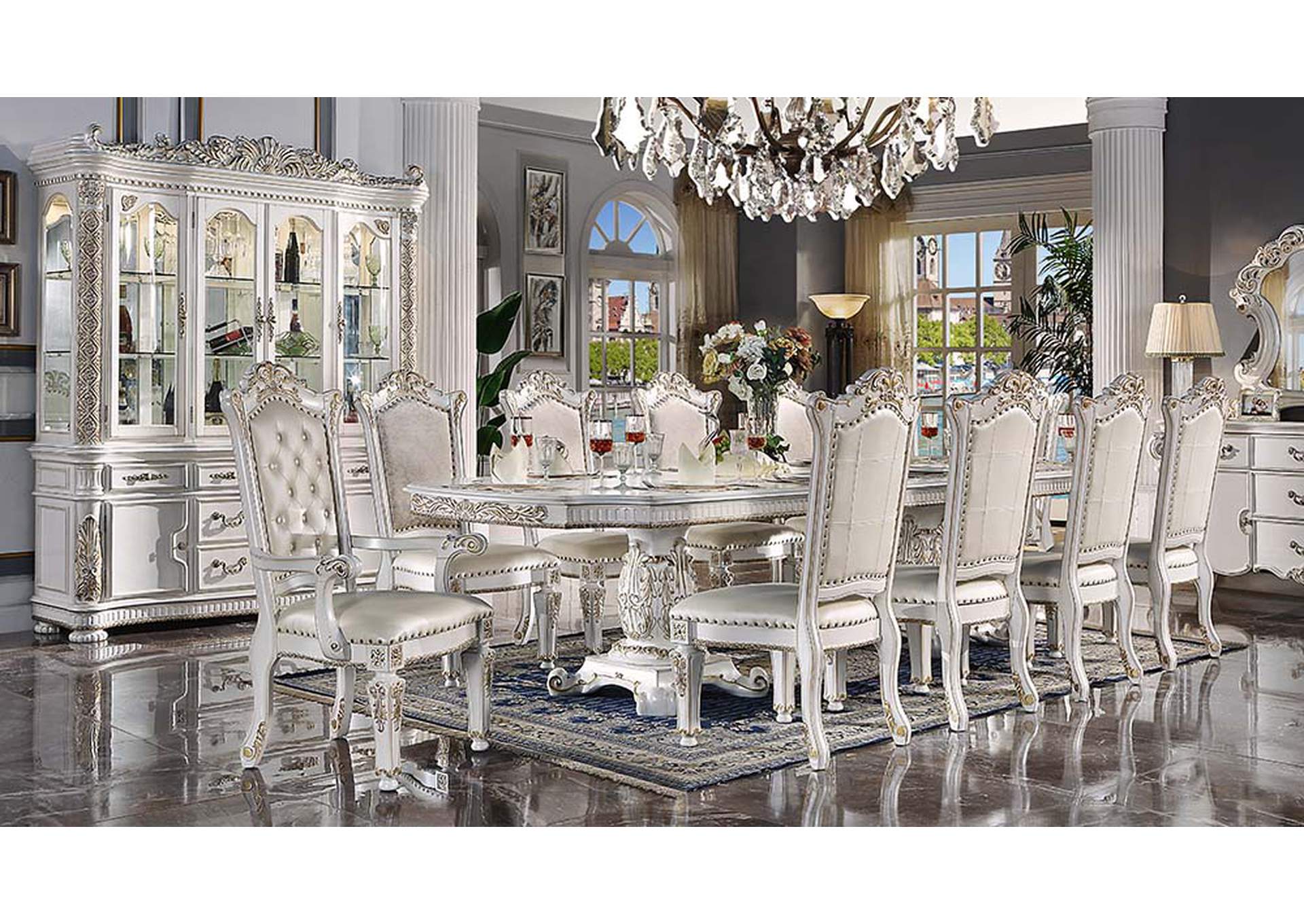 Vendom Dining Table,Acme