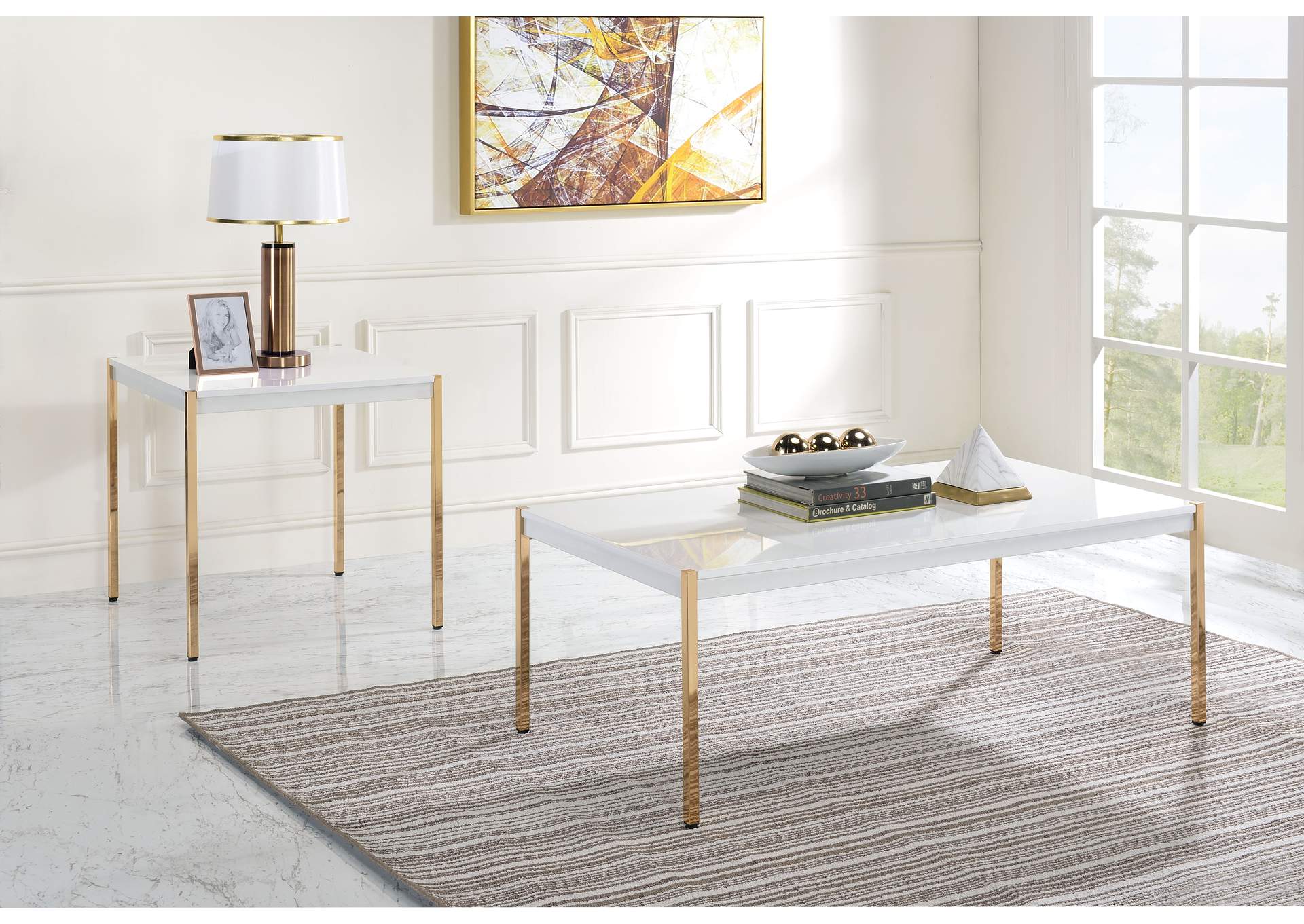 Otrac Coffee Table,Acme