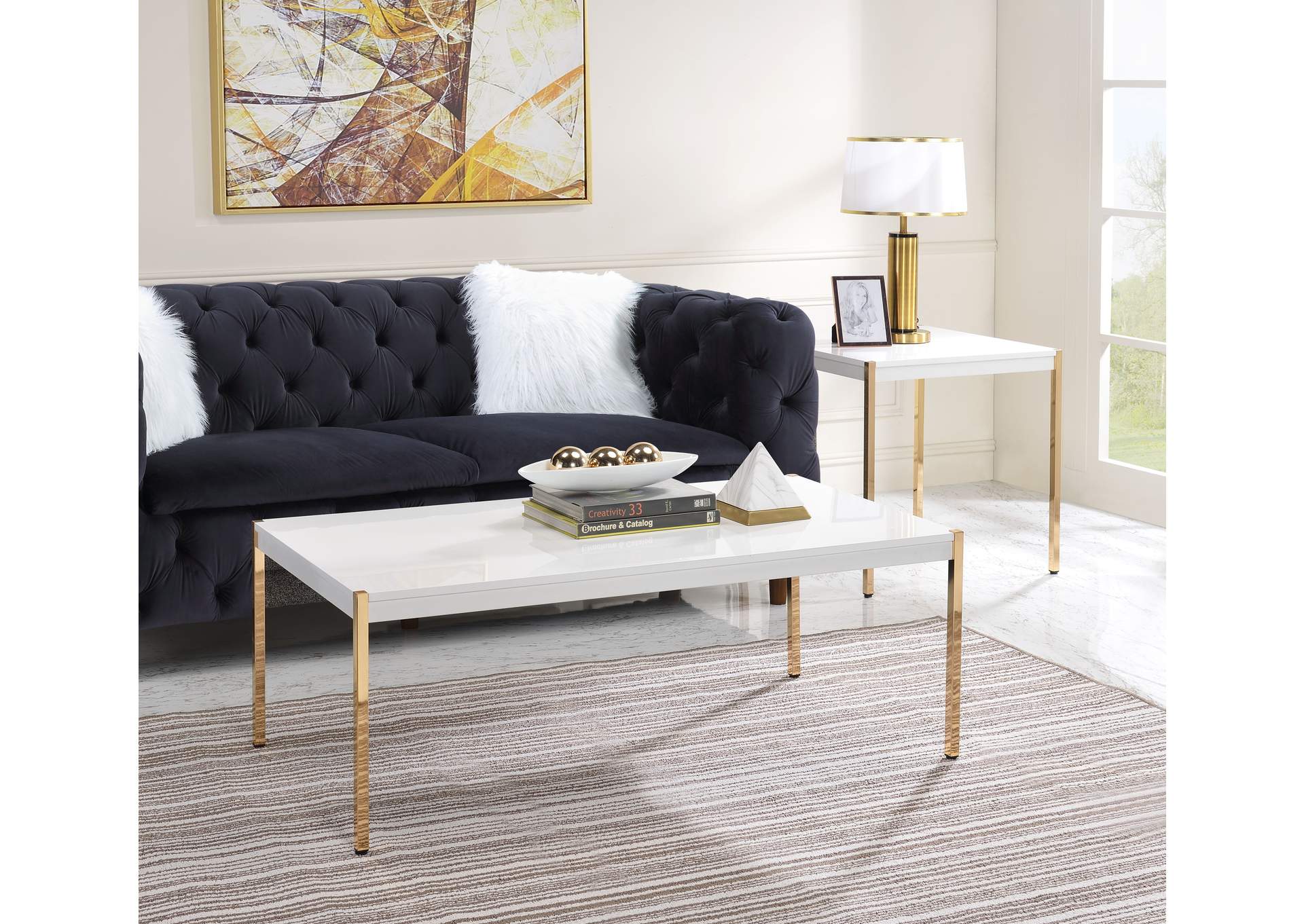 Otrac Coffee Table,Acme