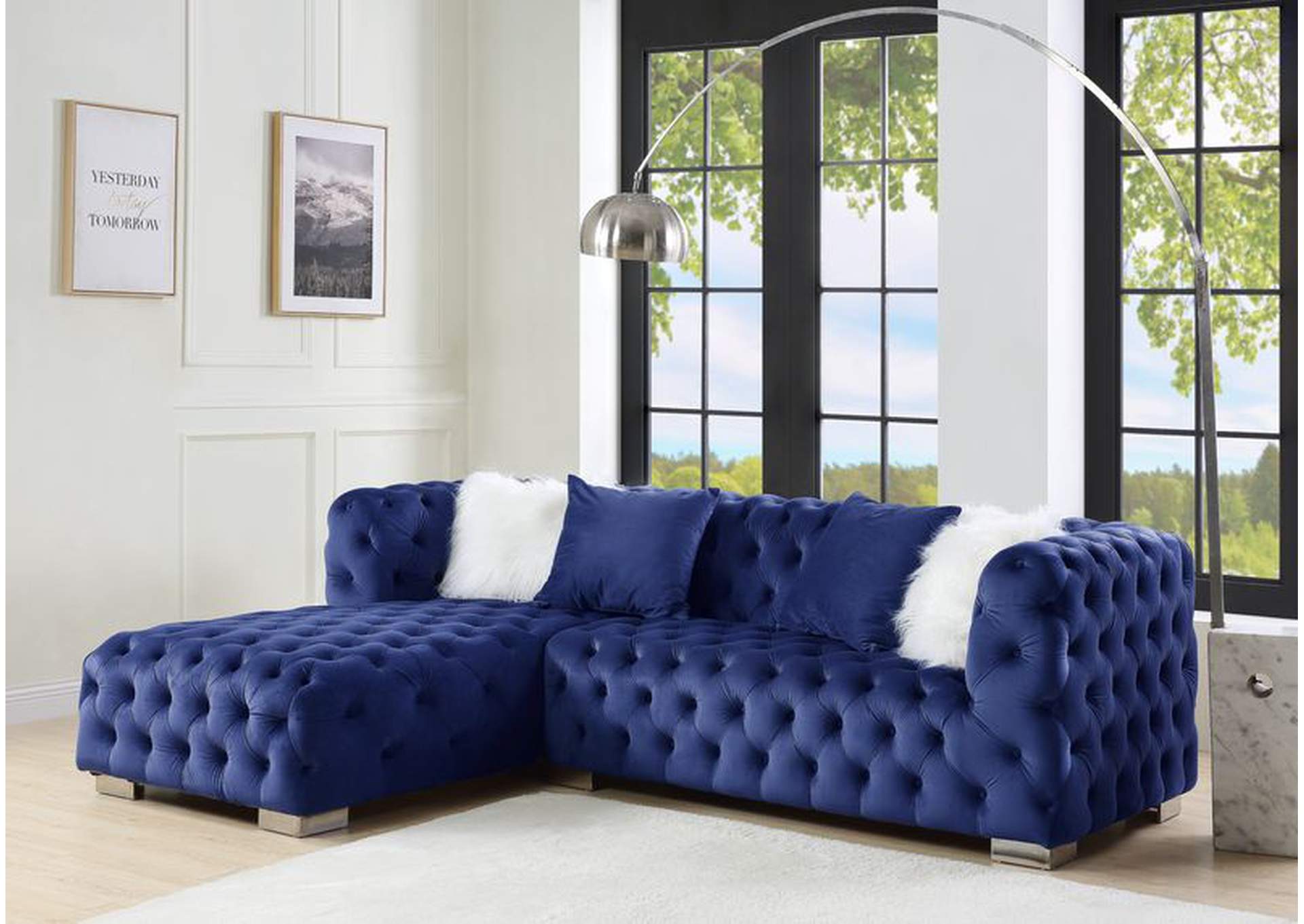 Syxtyx Sectional Sofa,Acme