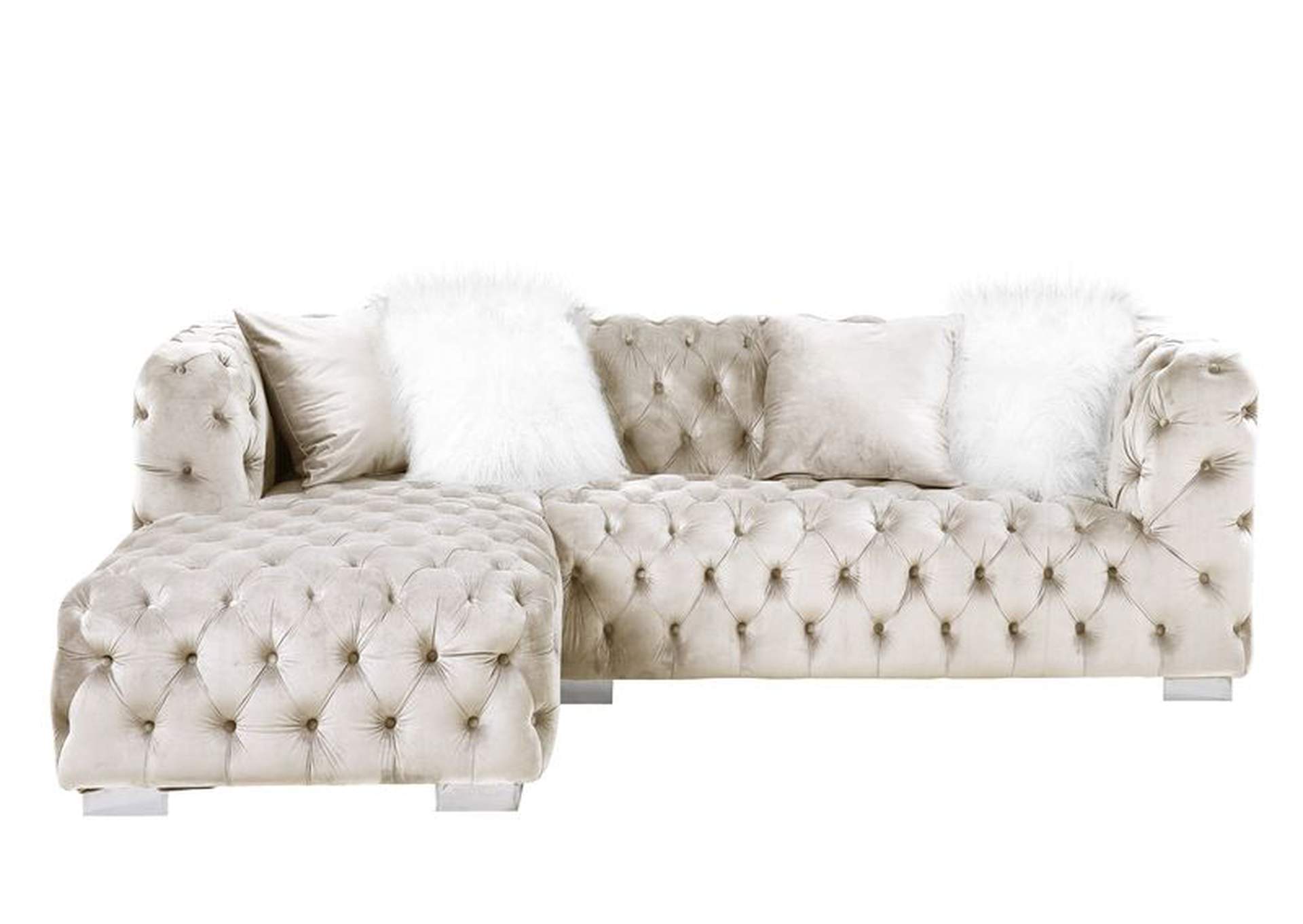 Syxtyx Sectional Sofa,Acme