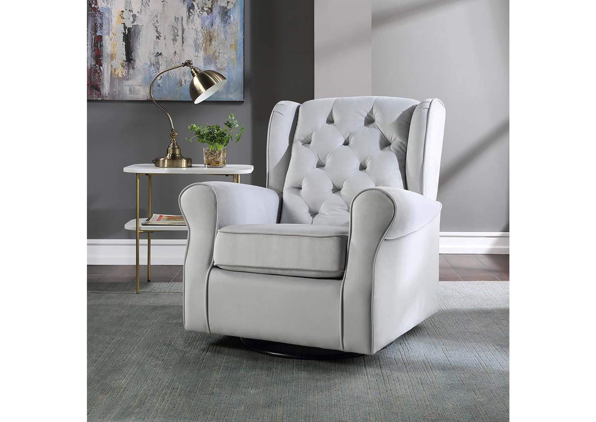 Zeger Swivel Chair,Acme