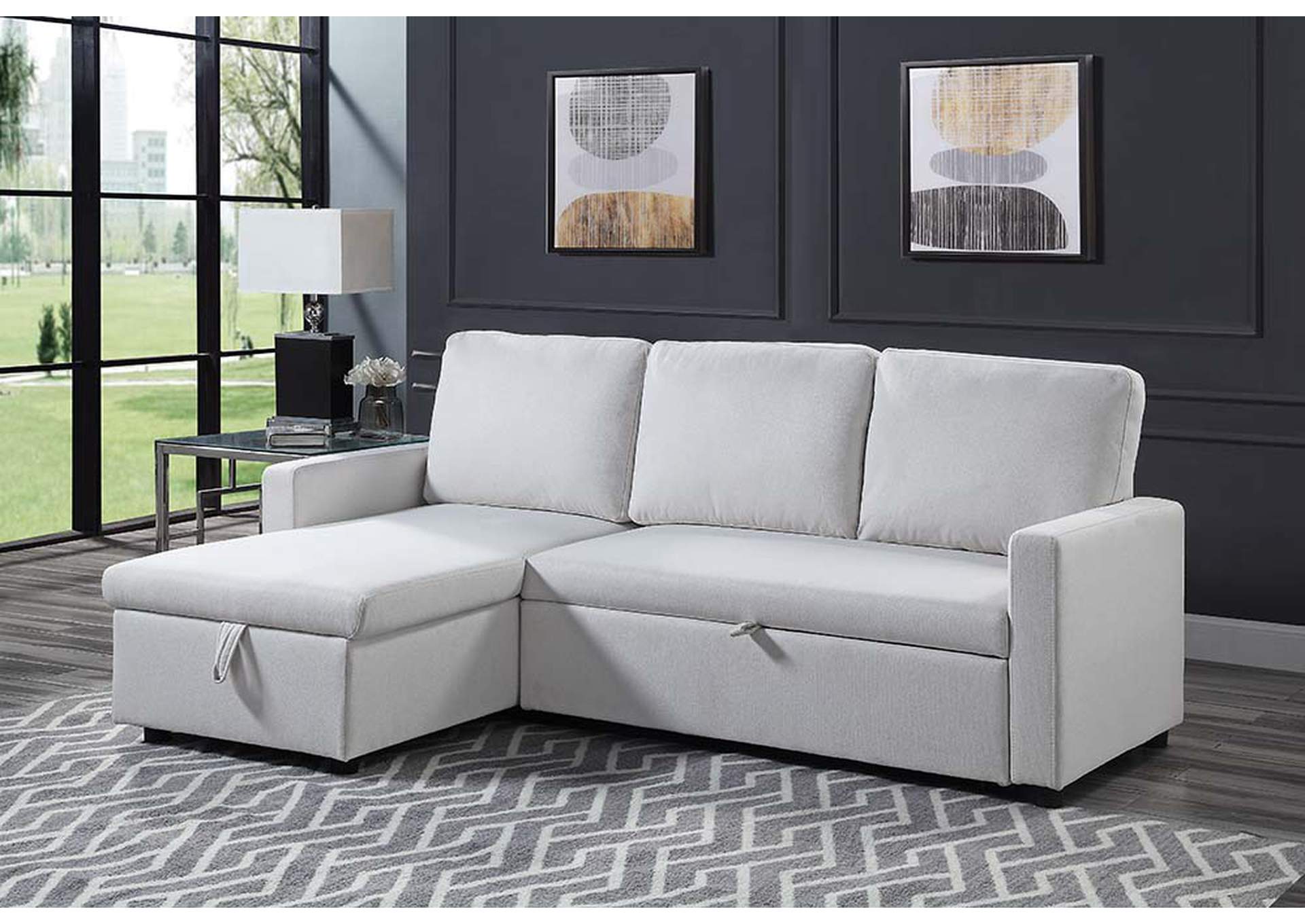 Hiltons Sectional Sofa,Acme