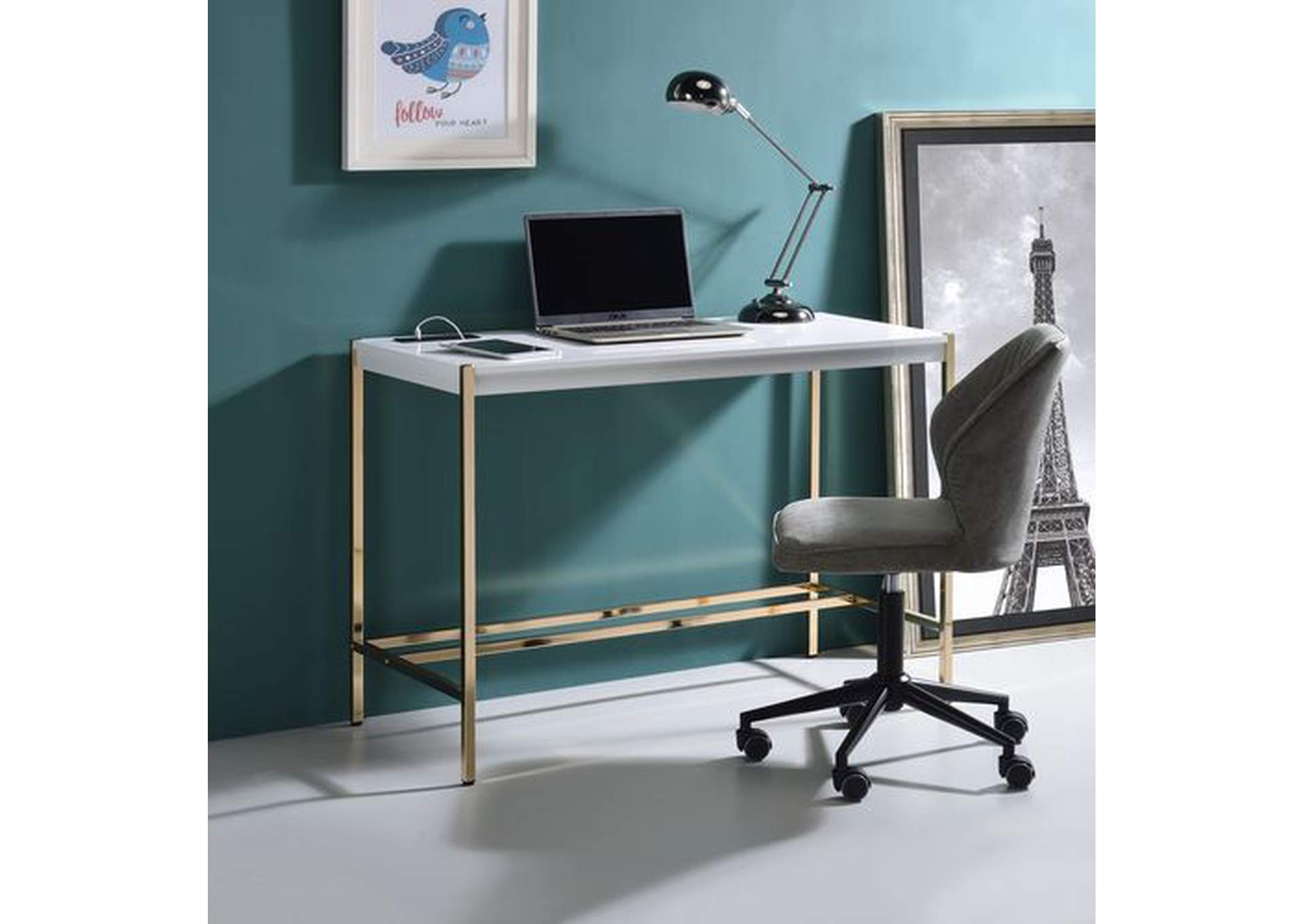 Midriaks Writing Desk,Acme