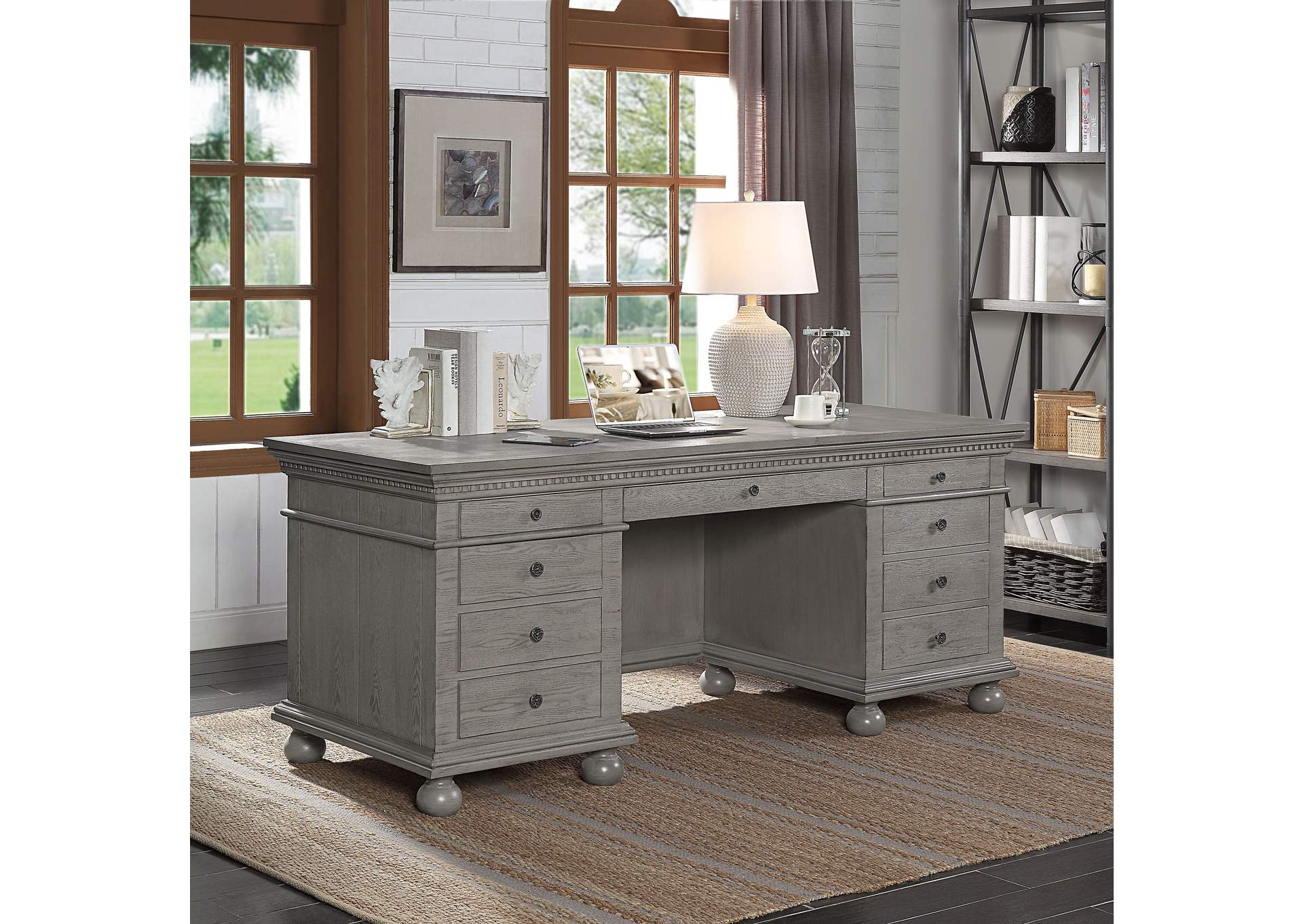 Gustave Executive Desk,Acme