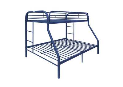 Tritan Blue Twin/Full Bunk Bed