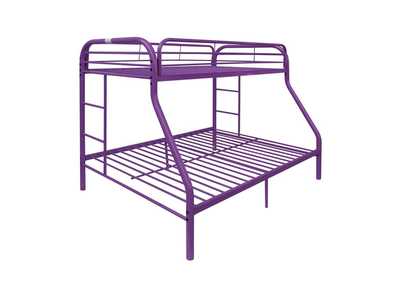 Tritan Purple Twin/Full Bunk Bed