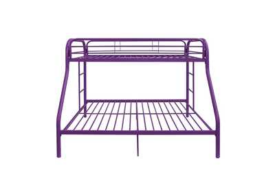 Tritan Purple Twin/Full Bunk Bed,Acme