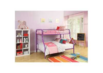 Image for Maisey II Purple Twin/Full Bunk Bed