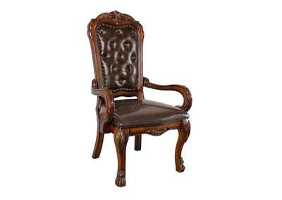 Image for Dresden PU & Cherry Oak Executive Office Chair