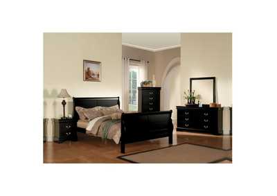 Image for Northville Black Philippe III Queen Bed