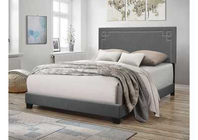 Image for LynLee Gray Fabric II Queen Bed