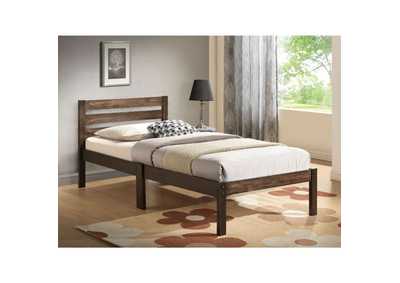 Abelin Ash Brown Twin Bed