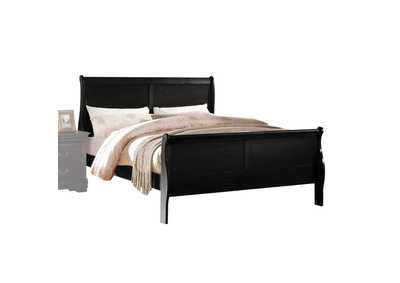 Image for Black Louis Philippe Eastern King Bed