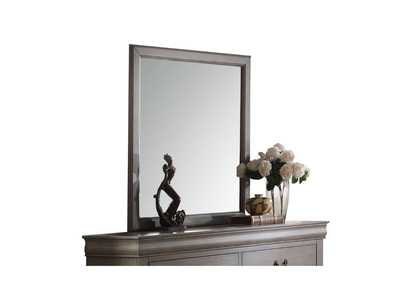Image for Louis Philippe Antique Gray Mirror