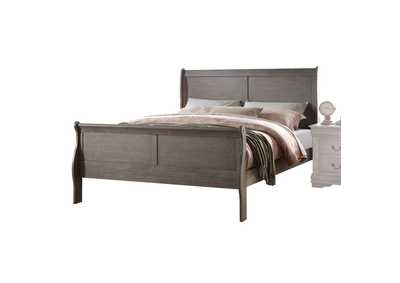 Image for Louis Philippe Antique Gray Twin Bed