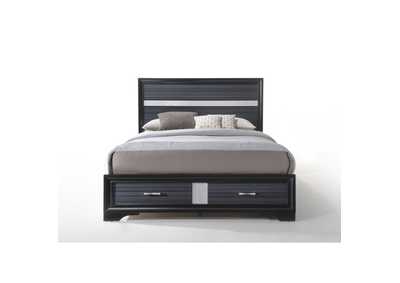Naima Black Queen Bed,Acme