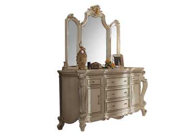 Picardy Antique Pearl Dresser,Acme