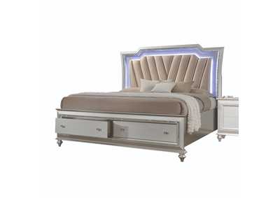 Kaitlyn Champagne California King Bed,Acme