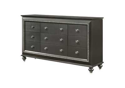 Kaitlyn Metallic Gray Dresser,Acme