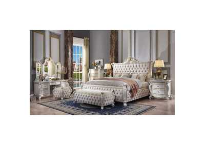 Image for Picardy Fabric & Antique Pearl Queen Bed