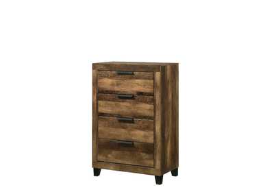 Image for Morales Rustic Oak Finish Chest