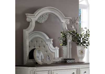 Image for Florian Antique White Mirror
