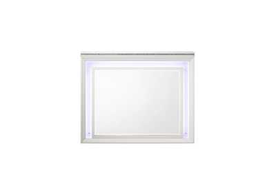 Image for Sadie LED White Finish Mirror
