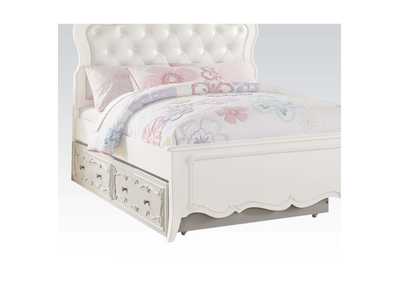 Image for Edalene Pearl White Trundle