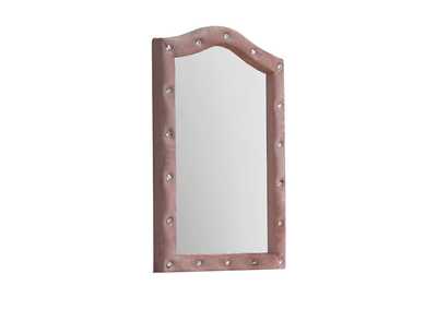 Reggie Pink Fabric Mirror