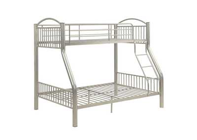 Cayelynn Silver Twin/Full Bunk Bed,Acme