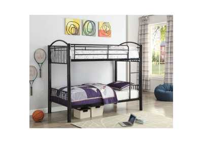Cayelynn Black Twin/Twin Bunk Bed,Acme