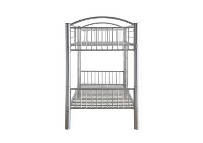 Cayelynn Silver Twin/Twin Bunk Bed,Acme