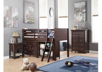 Image for Espresso Lacey Loft Bed