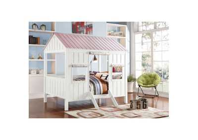 Image for Spring Cottage White & Pink Full Bed
