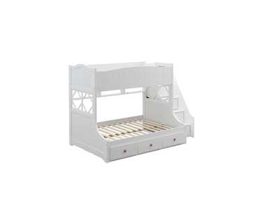 Image for Meyer White Twin/Full Bunk Bed