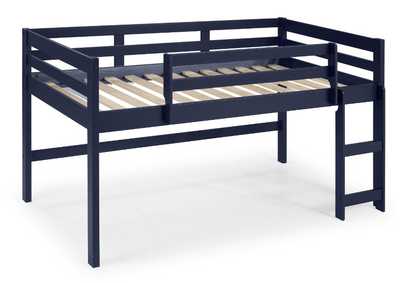 Image for Otith Navy Blue Finish Twin Loft Bed